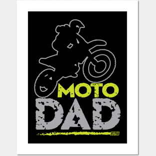 MOTO DAD Posters and Art